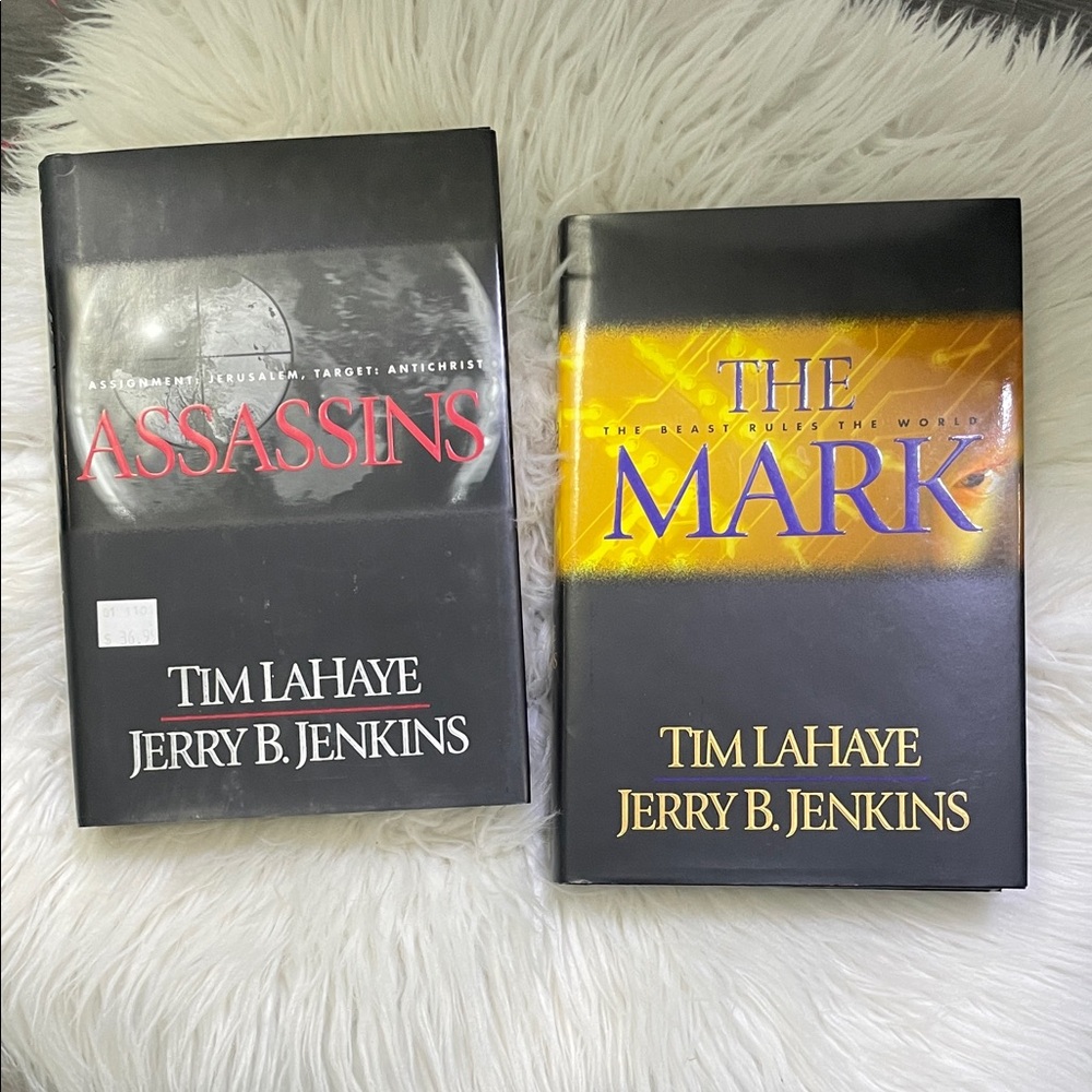 Tim Lahaye & Jerry B. Jenkins Assassins and The Mark Hardcover Books